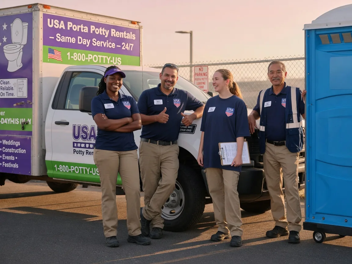 Porta Potty Rental company in Beaverdam, OH